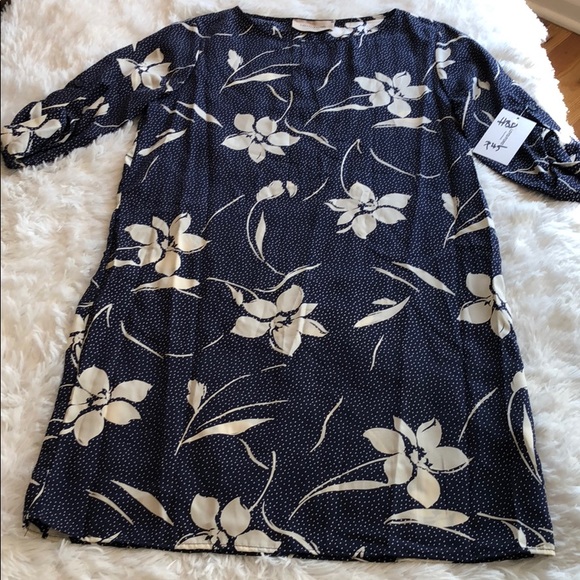 Loyd/Ford NWT floral navy & cream dress 🤩 - Picture 3 of 7